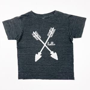 Hello Apparel Gray Arrow Tee 6